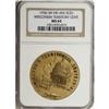 Image 3 : 3 certified so called dollar tokens MS63 NGC