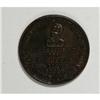 Image 1 : Two 1834 Running Boar Hard Times Tokens