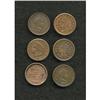 Image 1 : 6-Piece Indiana Civil War Merchants Token Group