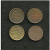 Image 2 : 4-Piece Michigan Civil War Merchant Token Group