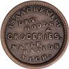 Image 2 : R.9 Isaac Hewitt Civil War Merchant Token