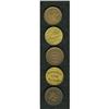 Image 2 : 5-Piece Civil War Patriotic & Merchant Token