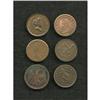 Image 1 : 6-Piece Civil War Patriotic/Merchant Tokens
