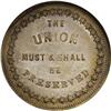 Image 2 : 1861 Patriotic Token AU55 NGC F-147/227fp