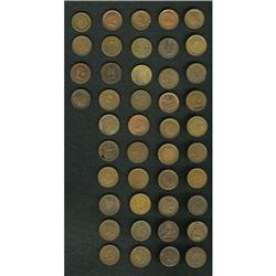 44 Civil War Patriotic Tokens