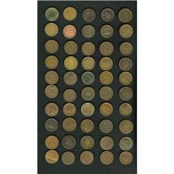 50 Civil War Patriotic Tokens