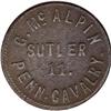 Image 1 : R.8, G. Alpen Sulter Token 11. Penn Cavalry