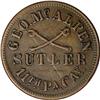 Image 1 : R.6 Civil War Sutler Token 11th PA. Cav
