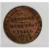 Image 3 : Duo of Canada 1892 Thomas Church Tokens