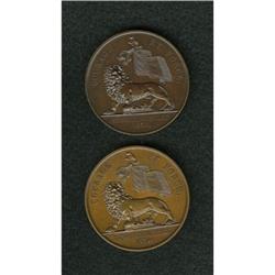 Duo of Belgian Medals