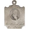 Image 1 : 1850 Rare Presentation Hand Engraved Silver meda