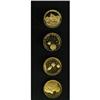 Image 4 : U.S. Space Commorative Apollo 8-11 Gold Medals