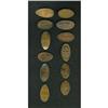 Image 1 : 12-Piece Miscellany of Elongated Coins