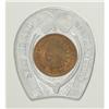 Image 1 : Encasexd 1904 Indian Cent A Souvenir of
