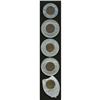 Image 1 : Five Encased Cents