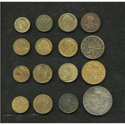 16-Piece Gaming Counter Group