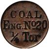 Image 1 : Unlisted Cole Token Eng. No. 20 1/4 To