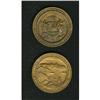 Image 1 : Pair of Alaska-Hawaii Statehood Large Bronze