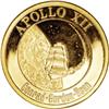 Image 2 : Gold Apollo XII 1969 Commemorative Meda