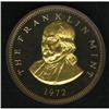 Image 1 : Large 1972 Franklin Mint Silver Medal