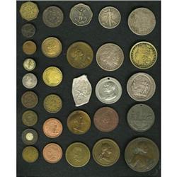 30-Piece Medal and Token Group