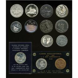 13-Piece Silver Medal Grouping