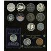Image 1 : 13-Piece Silver Medal Grouping