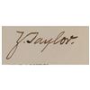 Image 3 : Zachary Taylor Document Signed as President