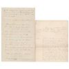 Image 1 : Millard Fillmore (2) Autograph Manuscripts on His Father's Genealogy with (5) Total Signatures
