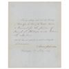 Image 1 : Andrew Johnson Document Signed