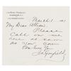Image 13 : James A. Garfield Archive with (22) Items Signed as President