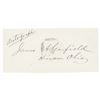 Image 30 : James A. Garfield Archive with (22) Items Signed as President