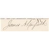 Image 42 : James A. Garfield Archive with (22) Items Signed as President