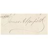Image 44 : James A. Garfield Archive with (22) Items Signed as President