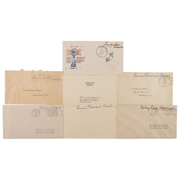 First Ladies (6) Signed Items