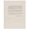 Image 2 : Herbert Hoover Typed Letter Signed