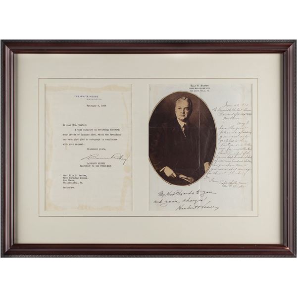 Herbert Hoover Signature