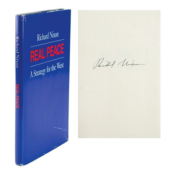 Richard Nixon Signed Book