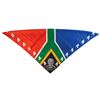 Image 1 : Nelson Mandela Signed Scarf of the South African Flag