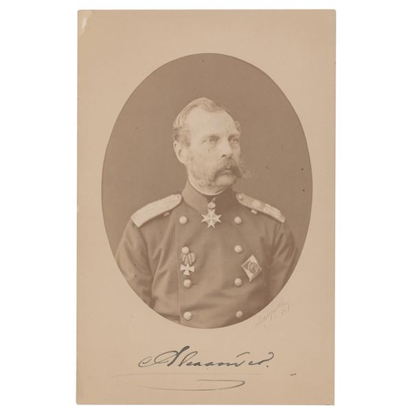 Alexander II Signed Photograph