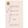 Image 1 : Fidel Castro Signed Program