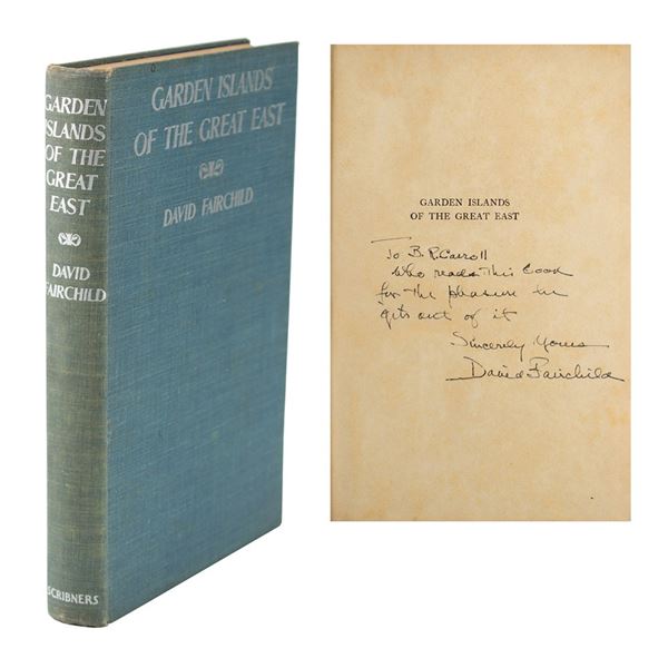 David Fairchild Signed Book