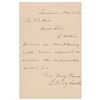 Image 1 : Edmund Kirby Smith Autograph Letter Signed