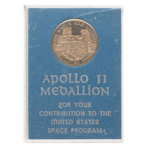 Al Worden's Apollo 11 Manned Flight Awareness Medallion