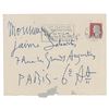 Image 2 : Pablo Picasso Signed Envelope