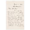 Image 1 : George Frederic Watts Autograph Letter Signed
