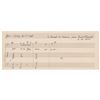 Image 1 : Ernst Krenek Autograph Musical Quotation Signed