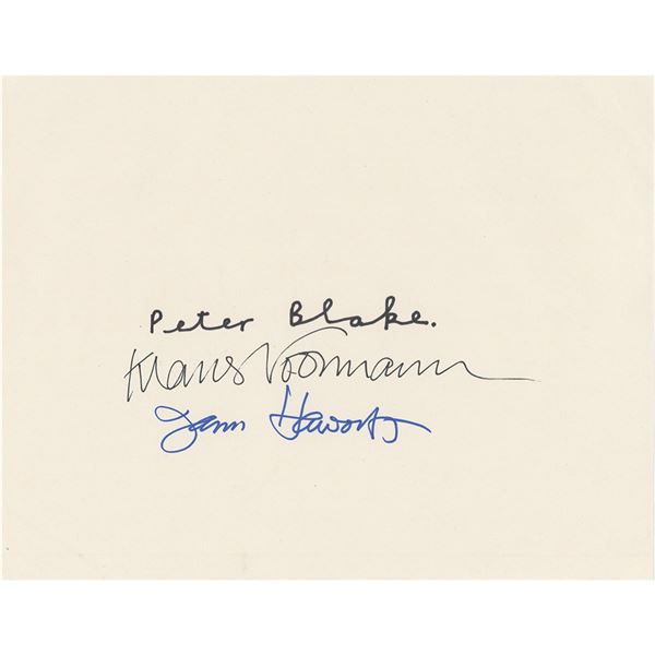 Beatles Artists Signatures