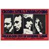 Image 1 : Crosby, Stills, Nash and Young 1969 Concert Poster