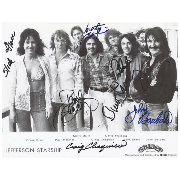 Jefferson Starship Signed Photograph
